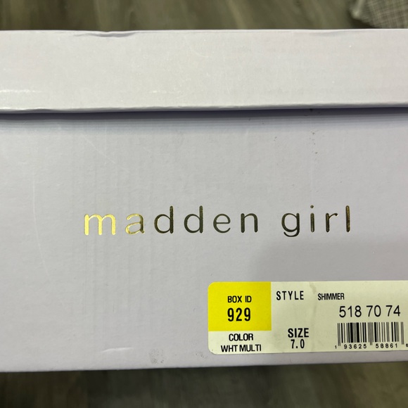 Madden Girl white sneakers - Picture 8 of 8